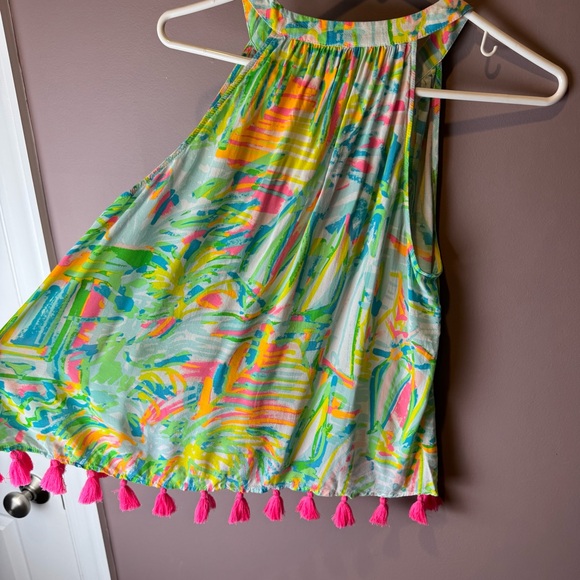 Lilly Pulitzer Sea Salt and Sun Roxi Top M 27124 - Picture 7 of 10